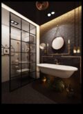 10 Idei Industrial Chic de Decor pentru Baie